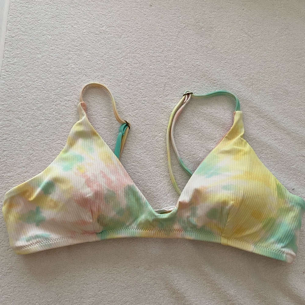 Tie dye rip curl bikini